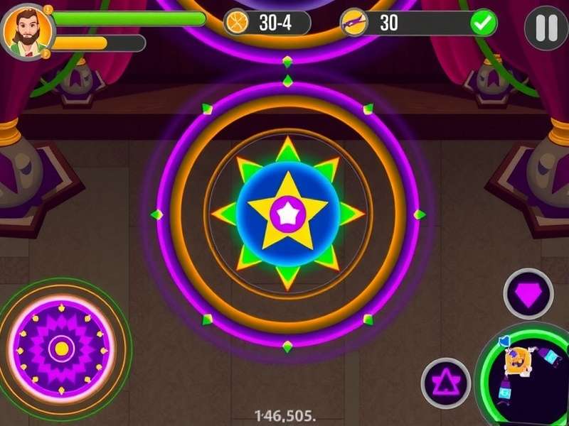 Sari Spin Legend gameplay showing colorful sari spinning mechanics